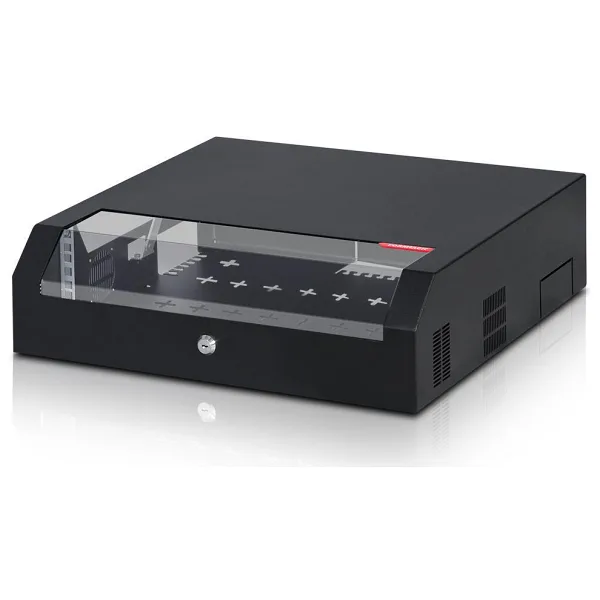 Formrack 3U+2U Slimrack Duvar Tipi Kabinet Siyah
