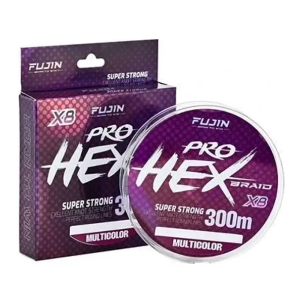 Fujin Pro Hex Braid 8X 300 m 0.16 mm 8.5 kg Multicolor İp Misina