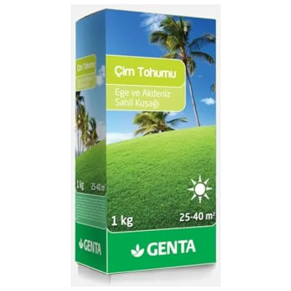 Genta Çim Tohumu Ege ve Akdeniz Sahil Kuşağı (1Kg)