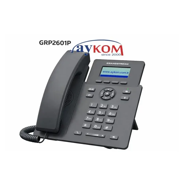 Grandstream GRP2601P IP Telefon Poe Destekli