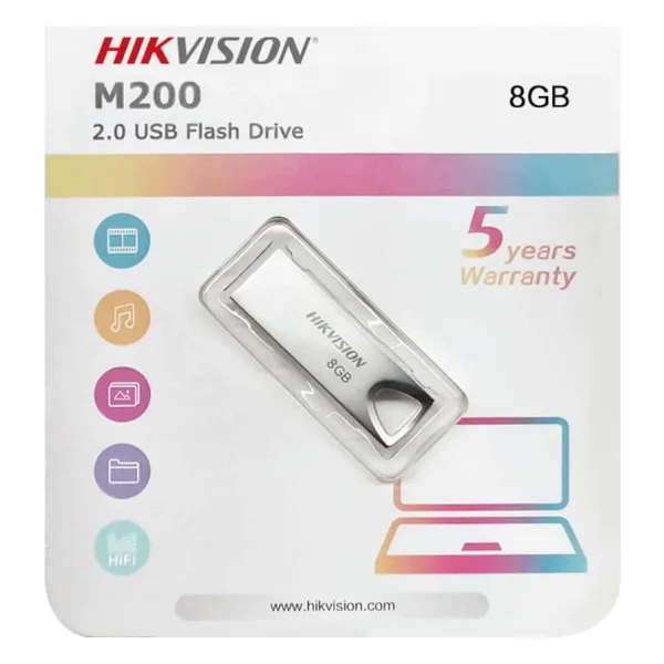 Hikvision HS-USB-M200/8G 8 GB Flash Bellek