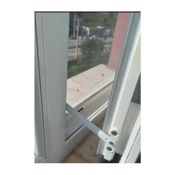 Huzuraks Vasistas Pencere Kilidi Pvc Pimapen Kapı Pencere Gizli Çocuk Emniyet Kilidi Anahtarsız 13CM 1ADET - Beyaz