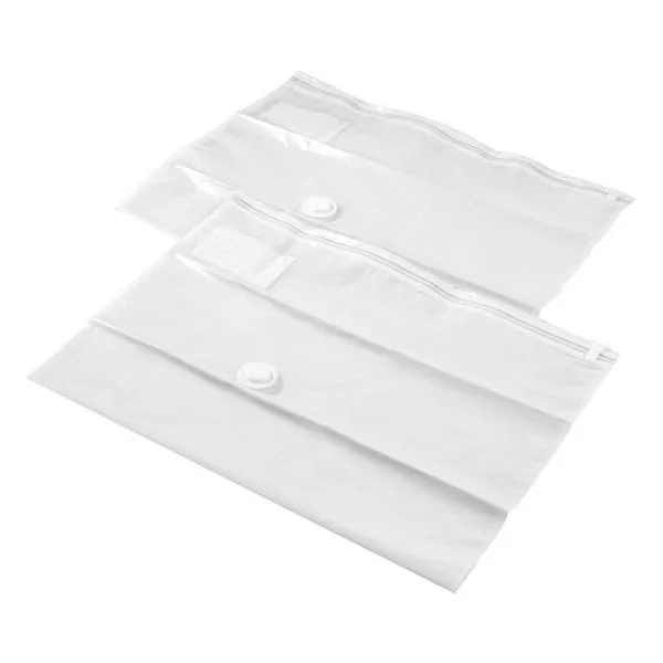 IKEA Spantad Vakumlu Hurç Açık Gri Plastik Malzeme Dikdörtgen Kilitli Kapak 67X100 cm 2 Adet