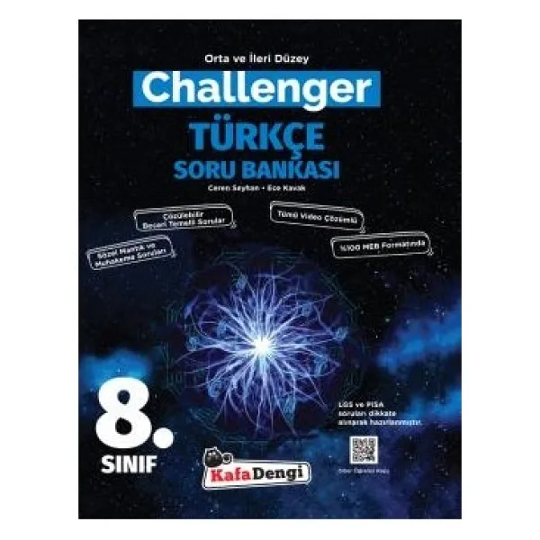 Kafa Dengi Yayınları 8. Sınıf LGS Türkçe Challenger Soru Bankası