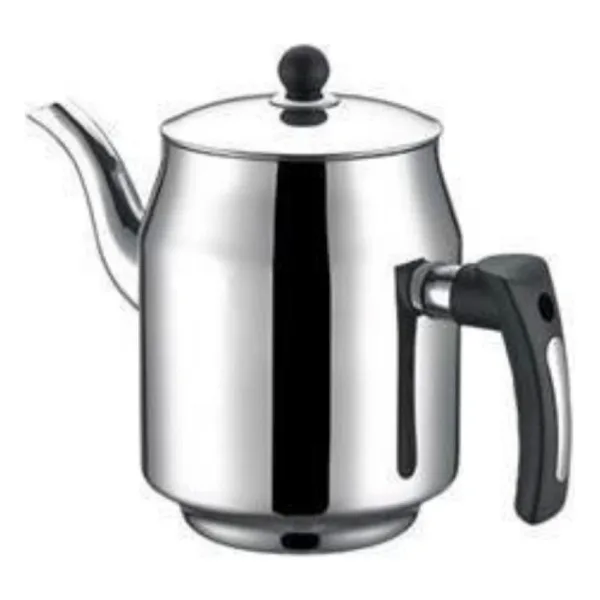 Kahraman Gri Kahramanlar 300 Çelik Kahveci Demlik No:1 1200 cc Çelik
