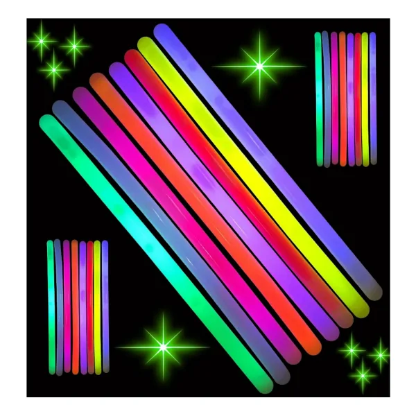 Karanlikta Parlayan Fosforlu Glow Kalin Cubuk 30 Cm 1 Adet