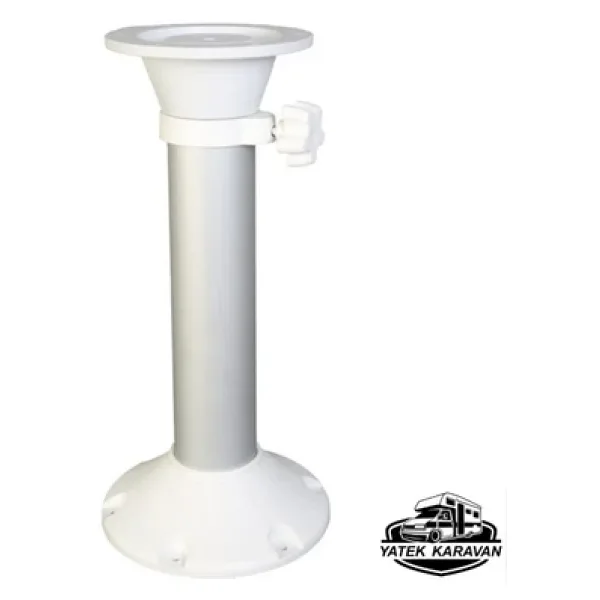 karavan teleskopik 2 Kademe Masa Ayağı Eko düşük 51 cm Yüksek 81 cm Yatek Karavan Tekne