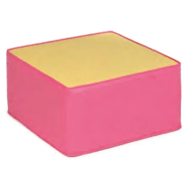 KARE PUF SUNİ DERİ 25 CM (50X50)