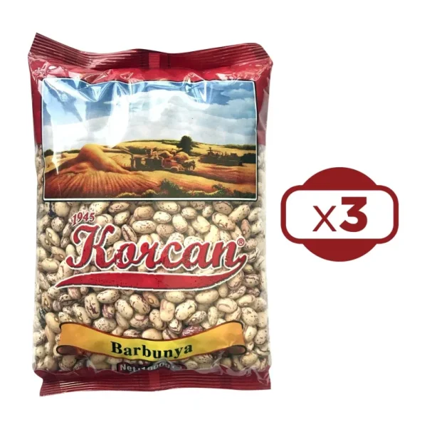 Korcan Barbunya 1 kg x 3 Adet