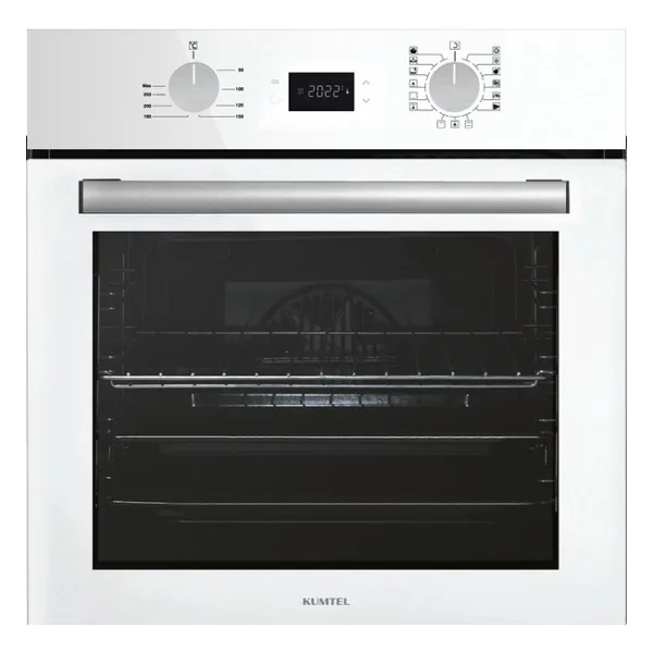 Kumtel Digital Plus Beyaz Ankastre Fırın 55 lt Hacim 15 Program 15 Prog. B66-SF3(DDT) A Enerji Sınıfı Şık Tasarım