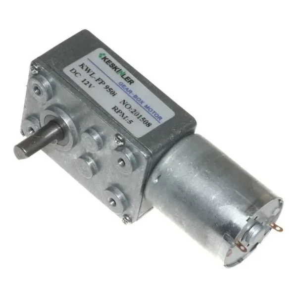 KWL-FP 12V 5Rpm Redüktörlü L DC Motor
