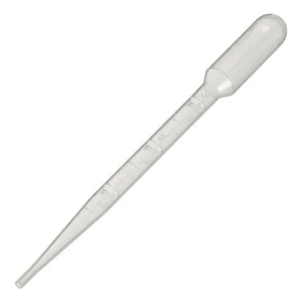 LAB Pastör Pipet Plastik Damlalık Pipet 3 ml 500 Adet / Pakette
