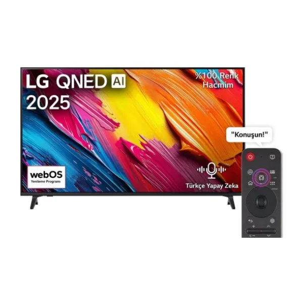 LG 75QNED70A6A 4K Ultra HD 75" 190 Ekran Uydu Alıcılı webOS Smart QNED TV