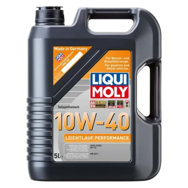 Liqui Moly Leichtlauf Performance 10W-40 5 lt Motor Yağı