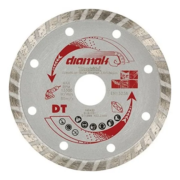 Makita D-61151 Dıamak Elmas Testere 115 Mm Dalgalı