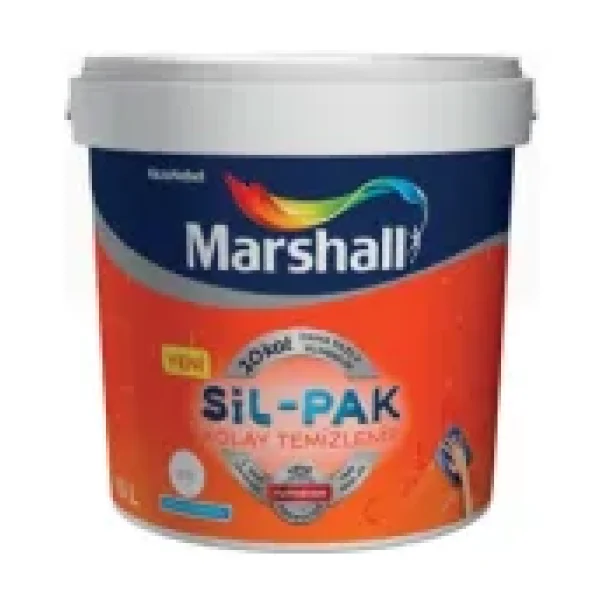 Marshall Sil-Pak Silikonlu 15 lt İç Cephe Boyası - Kırık İnci