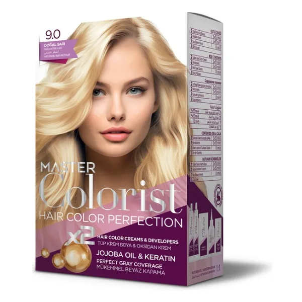 Master Colorist Set Boya 9.0 Doğal Sarı