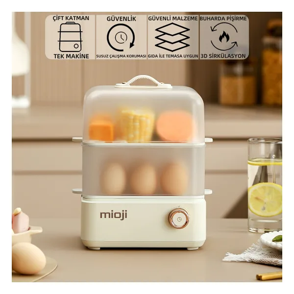 Mioji Mio EG8B Buharlı Pişirici