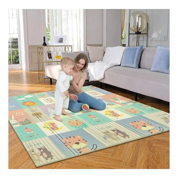 MooieBaby's Forest City 150x180 cm Katlanabilir Oyun Matı