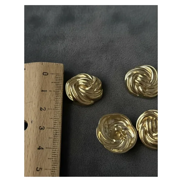 NESGO MODA blazer ceket düğme seti gold(10 adet)