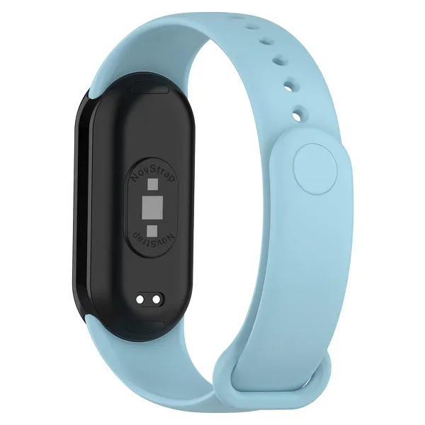 Novstrap Xiaomi Mi Band 8 Uyumlu Kordon 1 1 Tam Uyumlu Klasik Jel Silikon Miband 8 Kordon Kayış