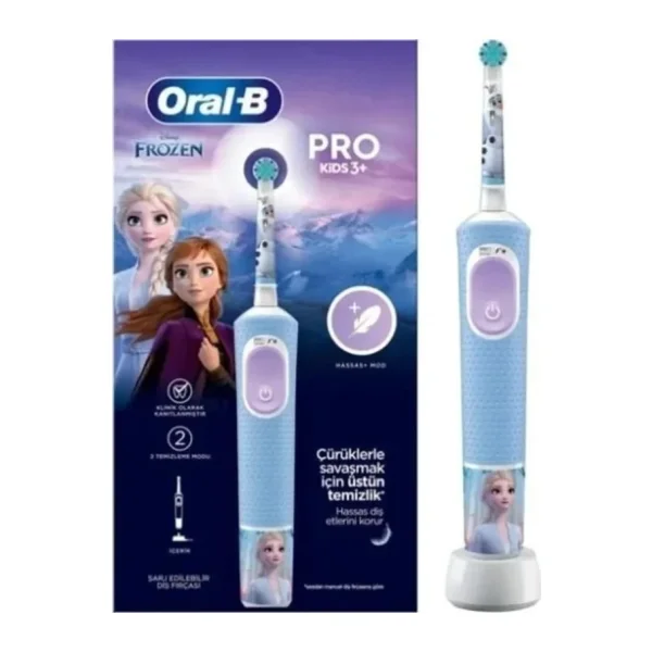 Oral-B Vitality Pro Frozen Şarjlı Çocuk Diş Fırçası