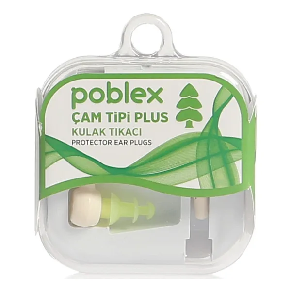 Poblex Çam Tipi Plus Küçük Boy (S) Kulak Tıkacı