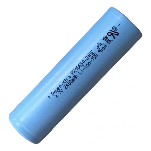 Power-Xtra PX18650-24ME 3.7V 2400 Mah Li-ion Şarjlı Pil 15A
