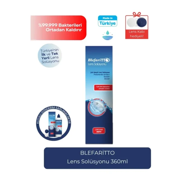 RENU Renu Multiplus Lens Solüsyonu 360 ml - Ikili Kofre Temizlik ve Dezenfeksiyon İçin