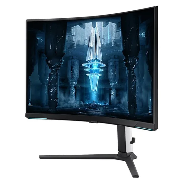 Samsung Oyun Monitörü 32 Kavisli,Uhd,Va Panel,Qled,1000R,Hdr2000,1Ms-240Hz (Ls32bg850nmxue)