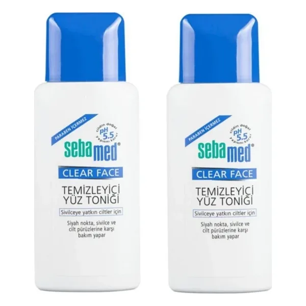 Sebamed Clear Face Temizleyici Yüz Toniği 150 ml 2 Adet