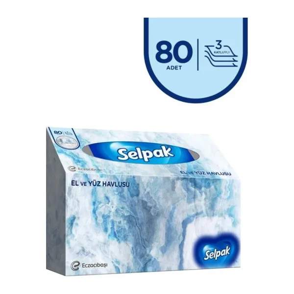 Selpak 80'li El ve Yüz Havlusu