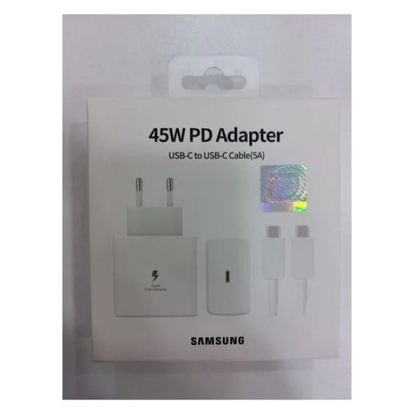 Sesatech Samsung Mry 45W Pd Adaptör Usb-C Kablo (5A)