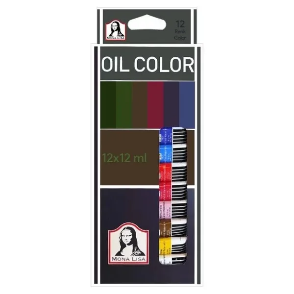 Südor Monalisa Sd72512 Tüp 12 ml 12'li Yağlı Boya