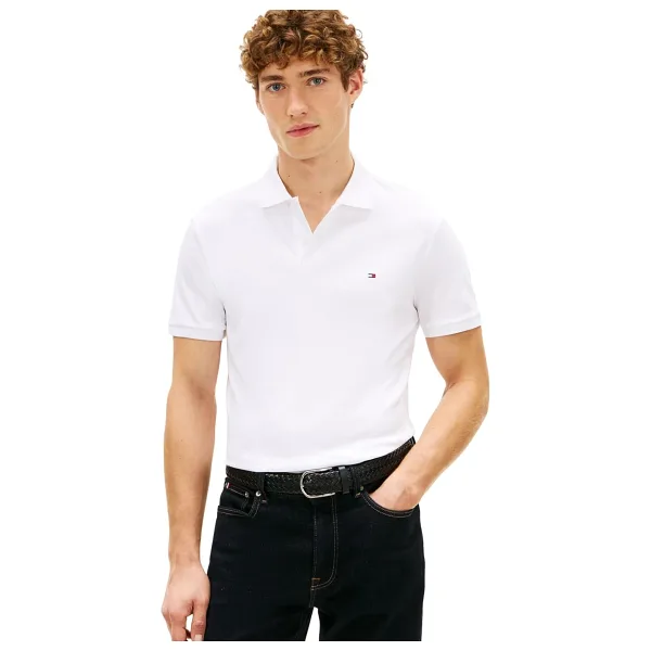 Tommy Hilfiger Liquid Cotton Essential Mw0mw35585 Kısa Kollu Polo Yaka Erkek Tişört
