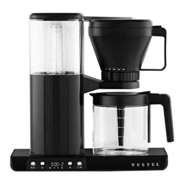 Vestel Brew 50 Retro Siyah Filtre Kahve Makinesi