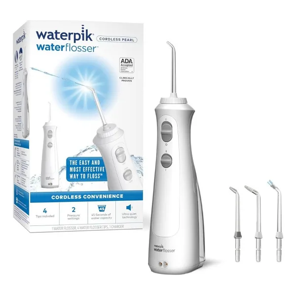 Waterpik Cordless Pearl WF-13CD010 Beyaz Ağız Duşu