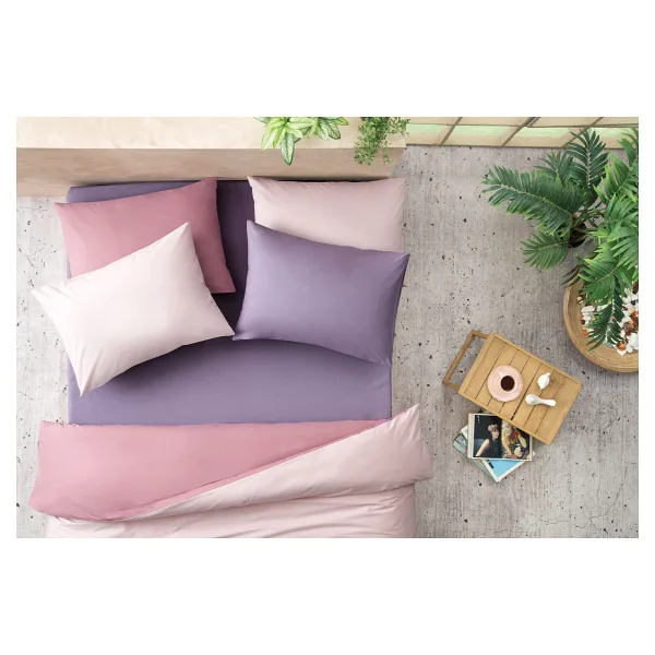 Yataş Bedding Noah Lastikli Çarşaf 100x200 Cm Mor