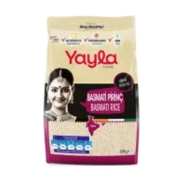 Yayla Gurme Basmati Pirinç 500 gr