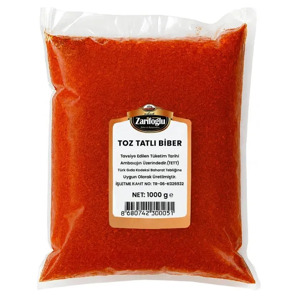Zarifoğlu Toz Tatlı Biber 1kg
