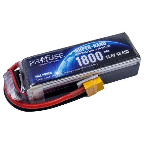 14,8V 4S 1800mAh 65C Lipo Batarya
