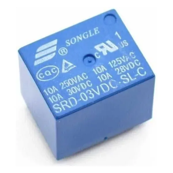 3V 10A Röle 5-Pin