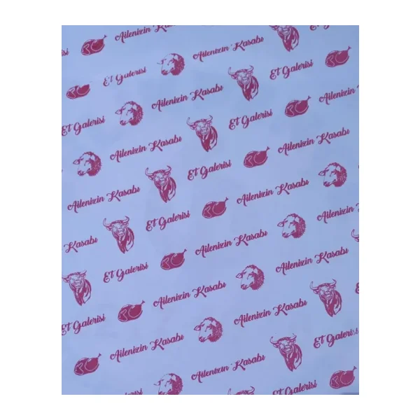50x70 cm Lamineli 1. Hamur Kasap Kağıdı 1 Kg.
