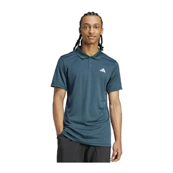 Adidas Tennis Climacool FreeLift JW9848 Petrol Yeşili Kısa Kollu Polo Yaka Erkek Spor Tişört