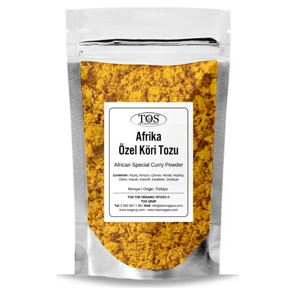 AFRİKA ÖZEL KÖRİ TOZU 100 GR