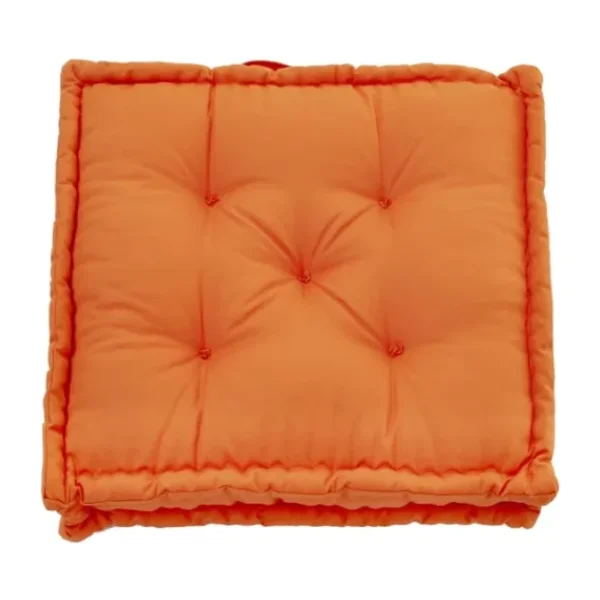 Aida Concept Fransız Yer Minderi 60x60 Puf Turuncu