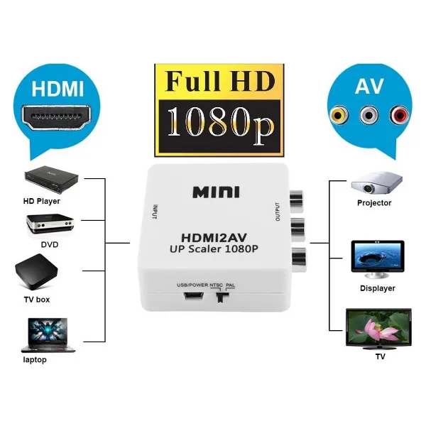 Alfais 4552 HDMI to RCA Dönüştürücü