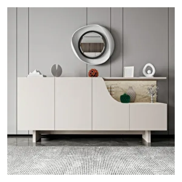Alonex Home 180 cm Line Konsol, Modüler Konsol, Ekonomik Konsol, Tv Konsolu - Gri