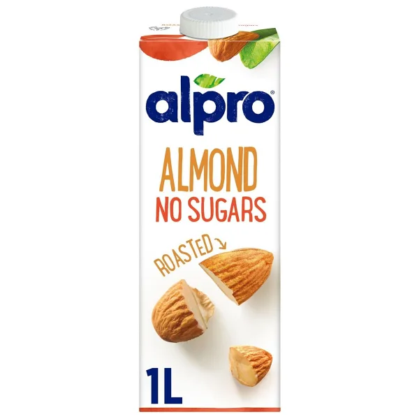 Alpro Şekersiz Badem Sütü 1 lt