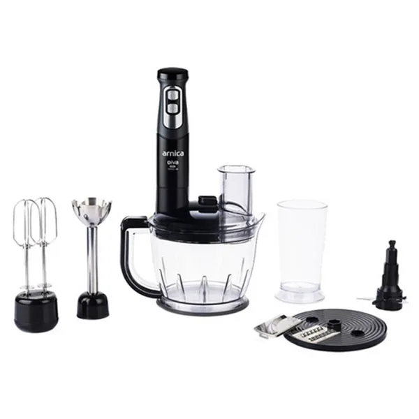 Arnica Diva Pro GH21803 1200 W Blender Seti Siyah